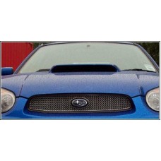 Zunsport Fits Subaru Impreza Blob Eye Stainless Steel Polished Front Top Grille